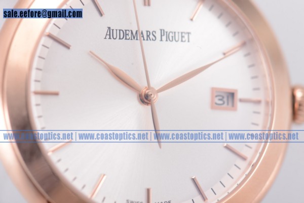 Audemars Piguet Jules Audemars Watch Perfect Replica Rose Gold 15170OR.OO.A088CR.01 (EF)